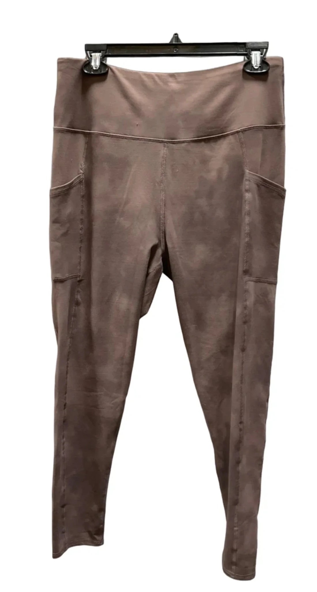 Athletic Leggings By Maurices In Pink, Size: L