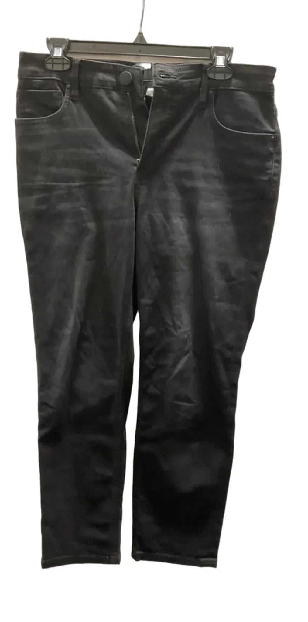 Jeans Straight By Kut In Black, Size: 8
