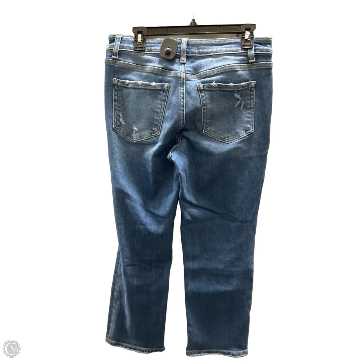 Jeans Straight By Vervet In Blue Denim, Size: 6