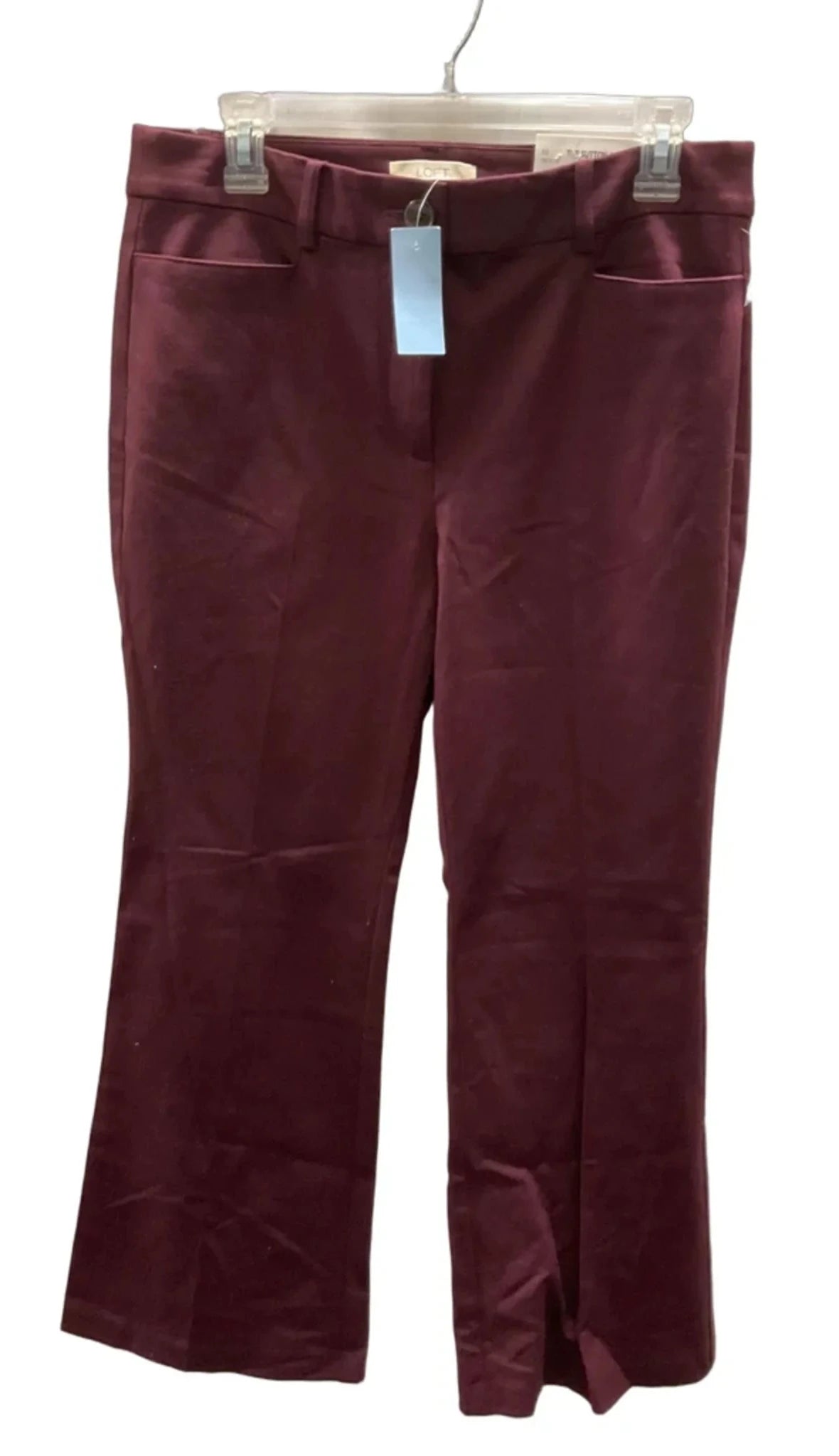 Pants Dress By Loft In Maroon, Size: 10