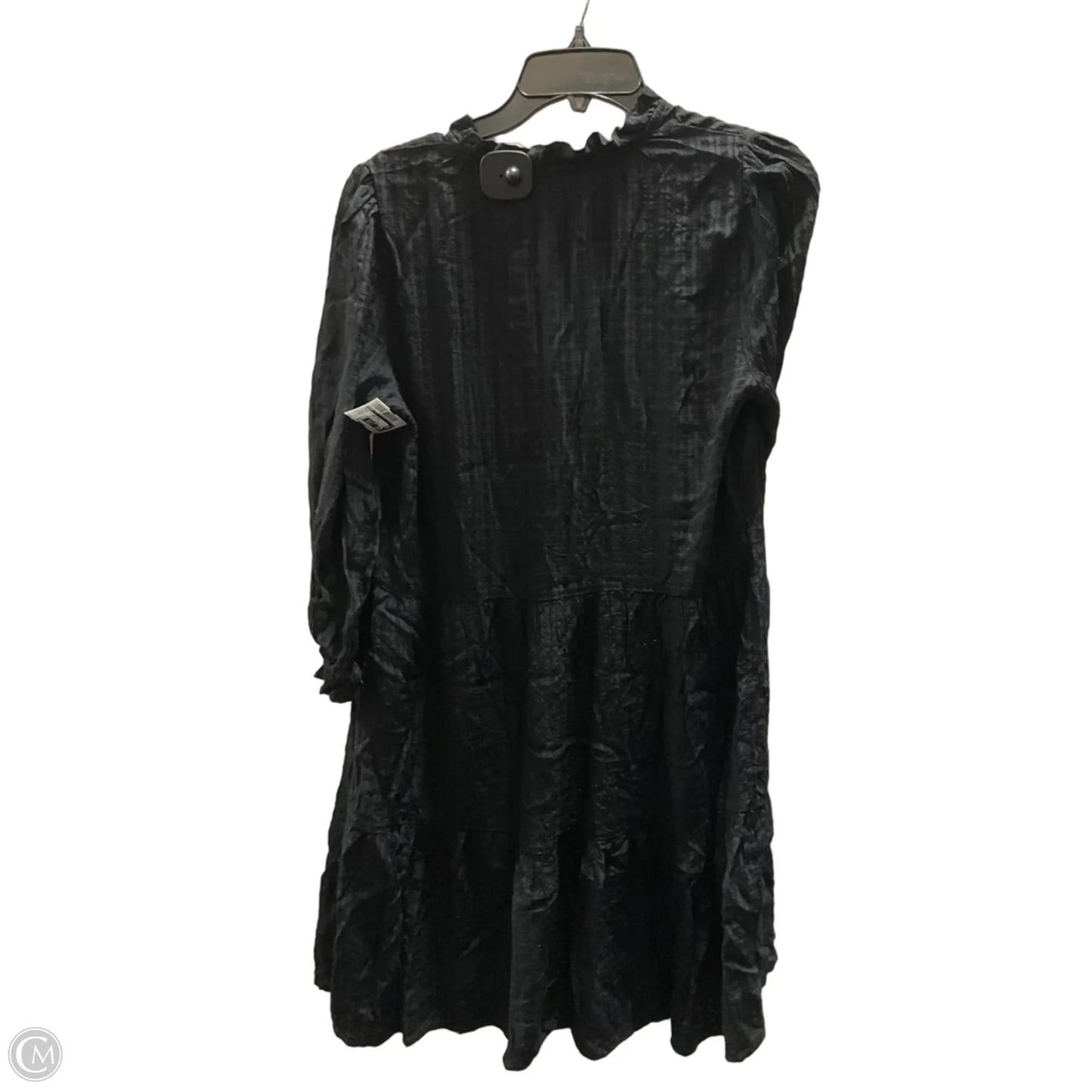 Dress Casual Midi By Loft In Black, Size: M