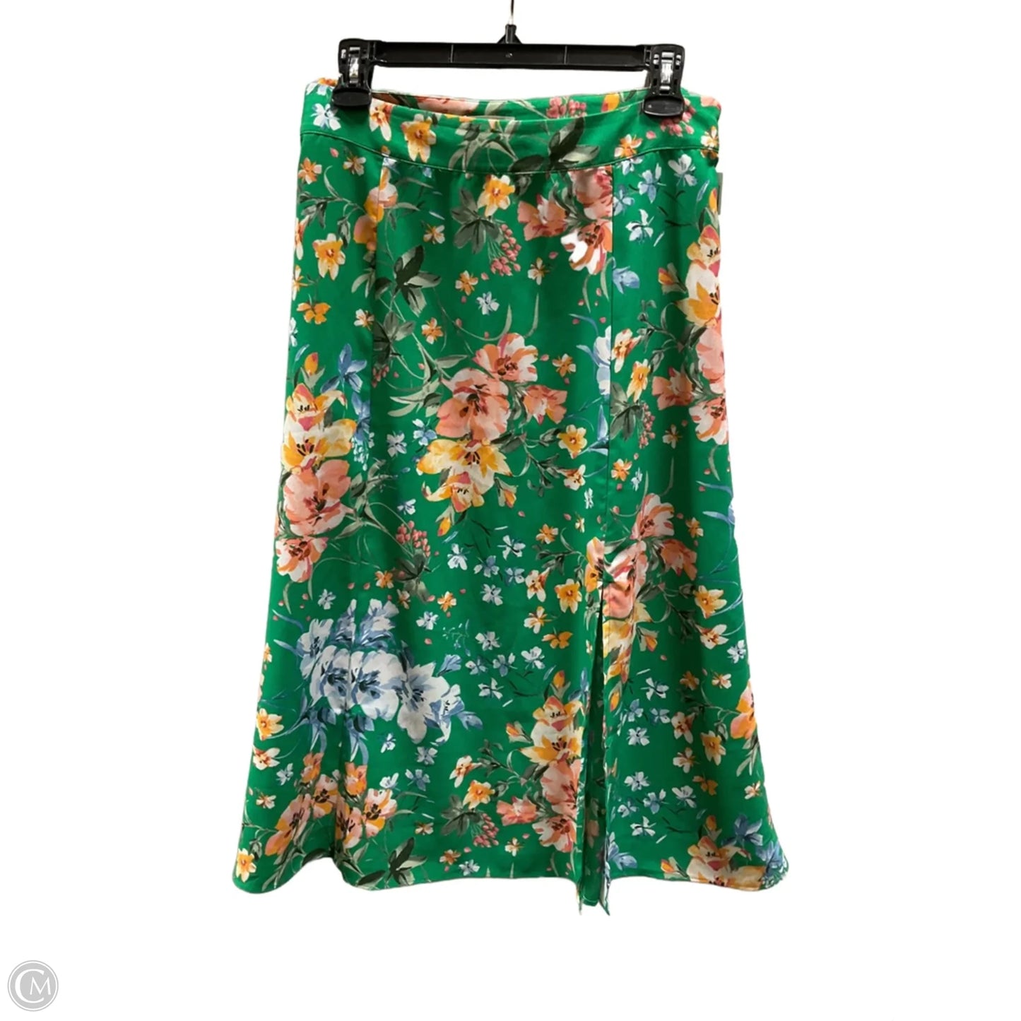 Skirt Maxi By Loft In Green, Size: 10