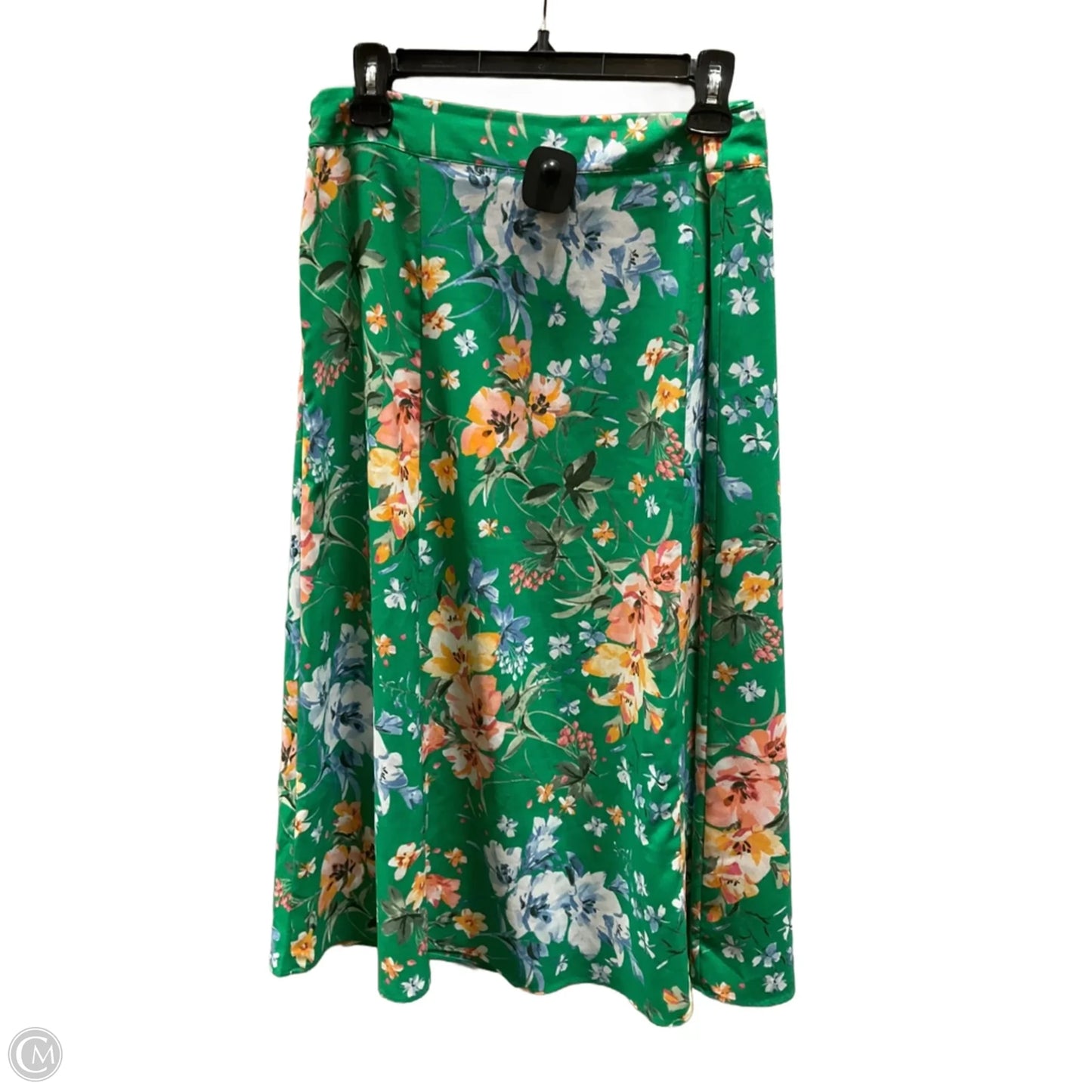 Skirt Maxi By Loft In Green, Size: 10