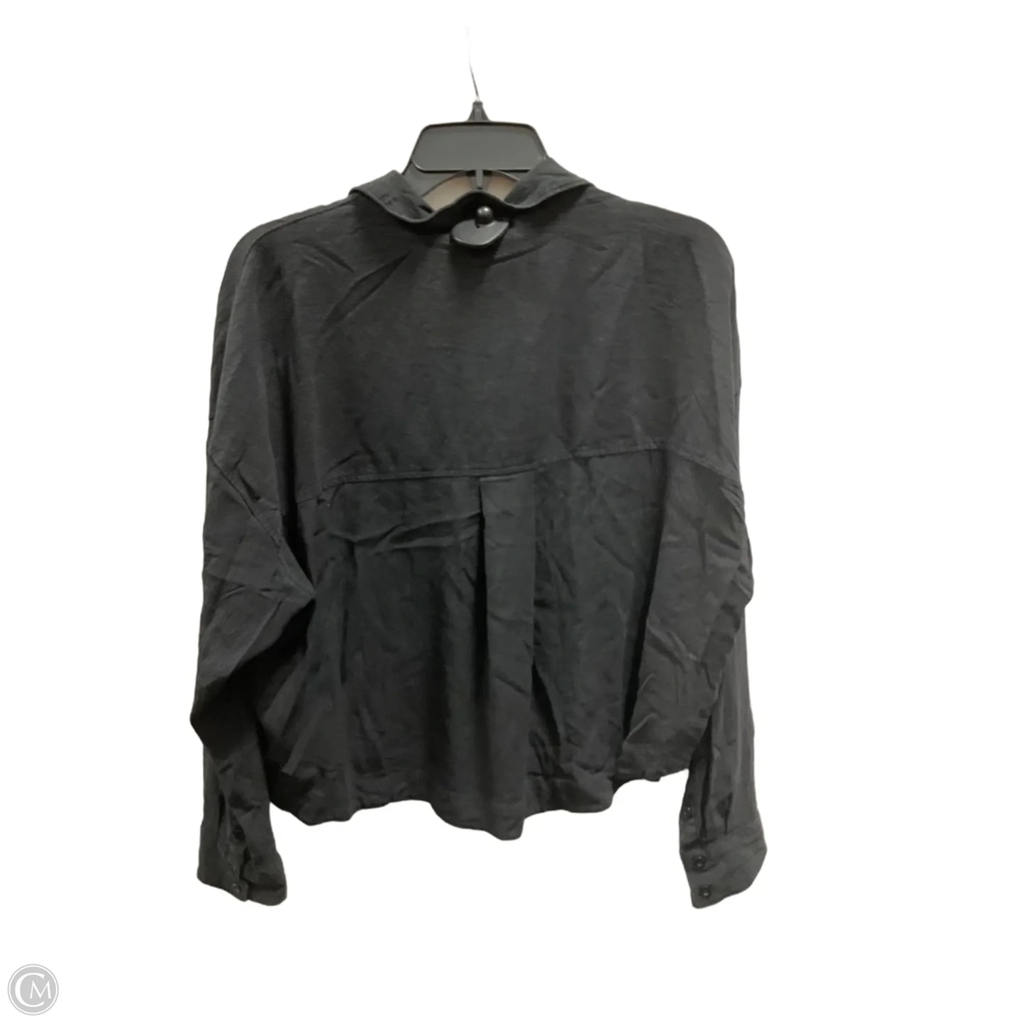 Top Long Sleeve By Madewell In Black, Size: Xl