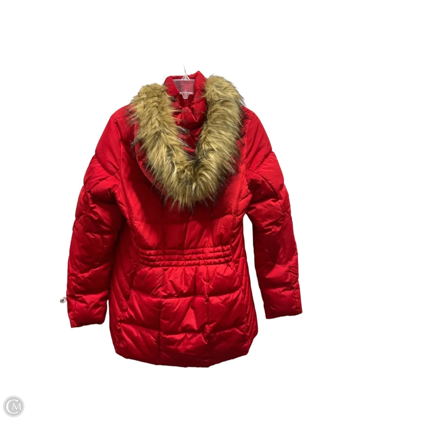 Coat Puffer & Quilted By Tommy Hilfiger In Red, Size: L