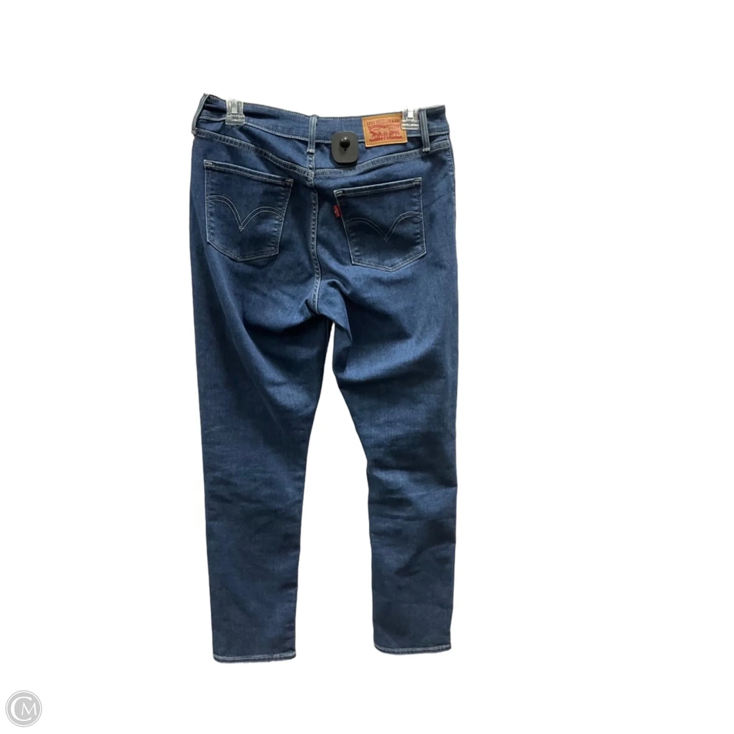 Jeans Skinny By Levis In Blue Denim, Size: 6
