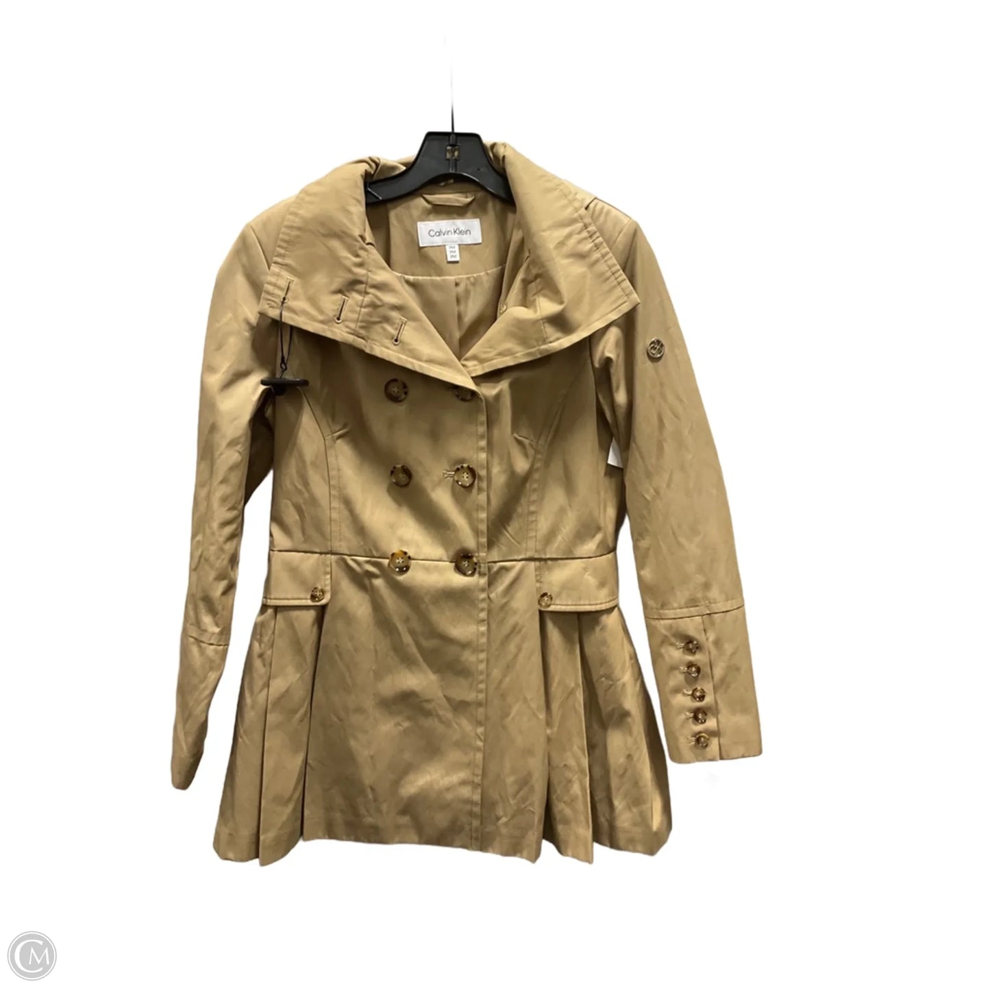 Jacket Other By Calvin Klein In Beige, Size: M