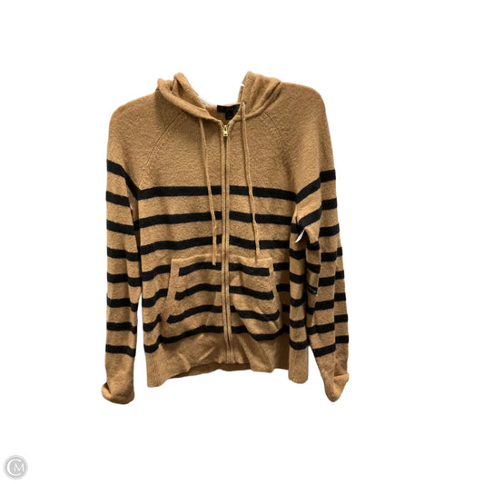 Top Long Sleeve By J. Crew In Black & Brown, Size: L