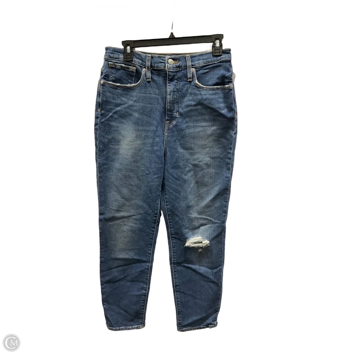 Jeans Wide Leg By Madewell In Blue Denim, Size: 6