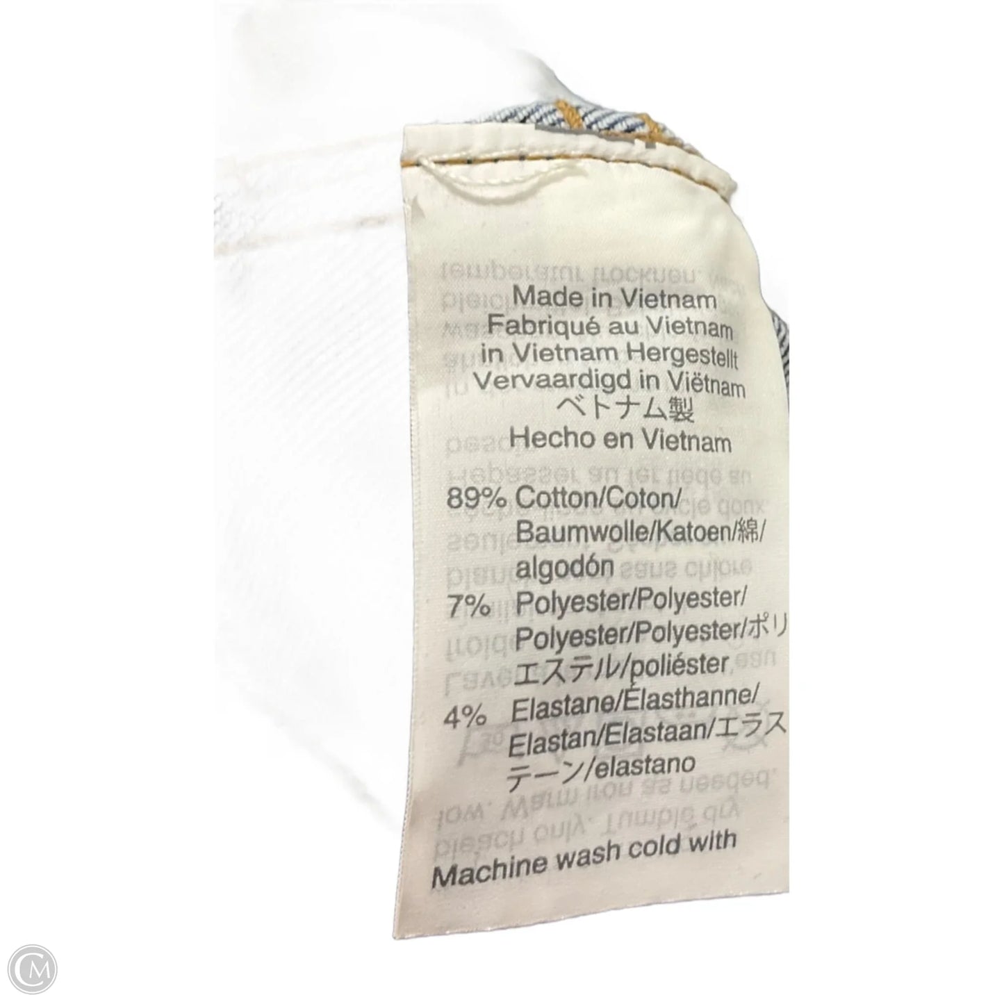 Jeans Skinny By Madewell In Blue Denim, Size: 8