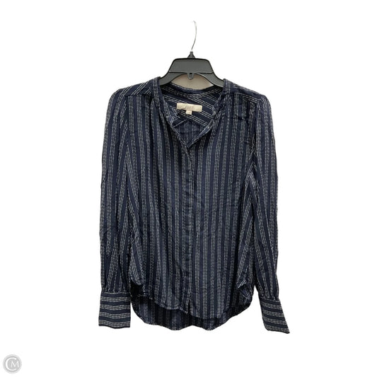 Top Long Sleeve By Loft In Blue, Size: S