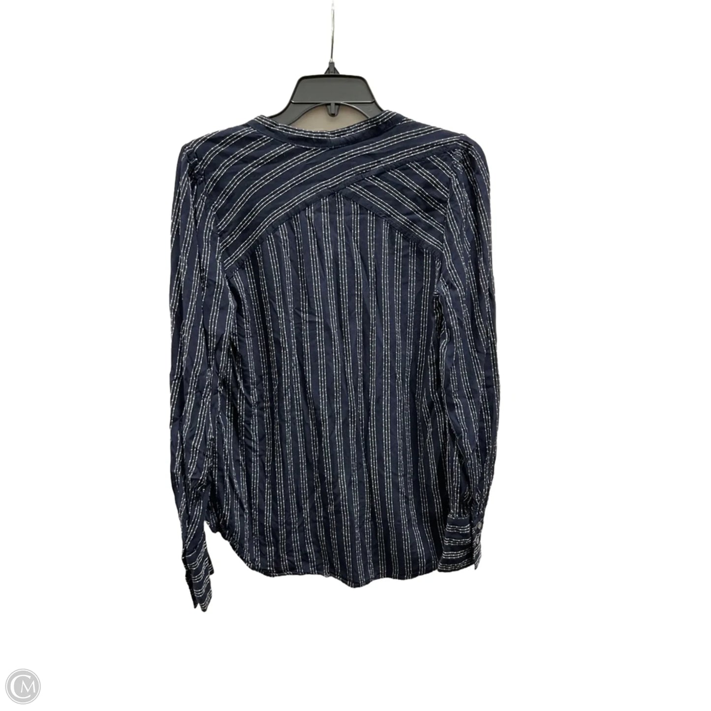 Top Long Sleeve By Loft In Blue, Size: S