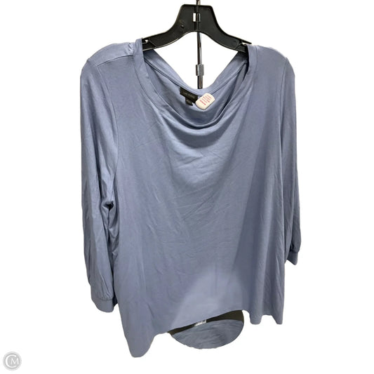 Top Long Sleeve By J. Jill In Blue, Size: Xl