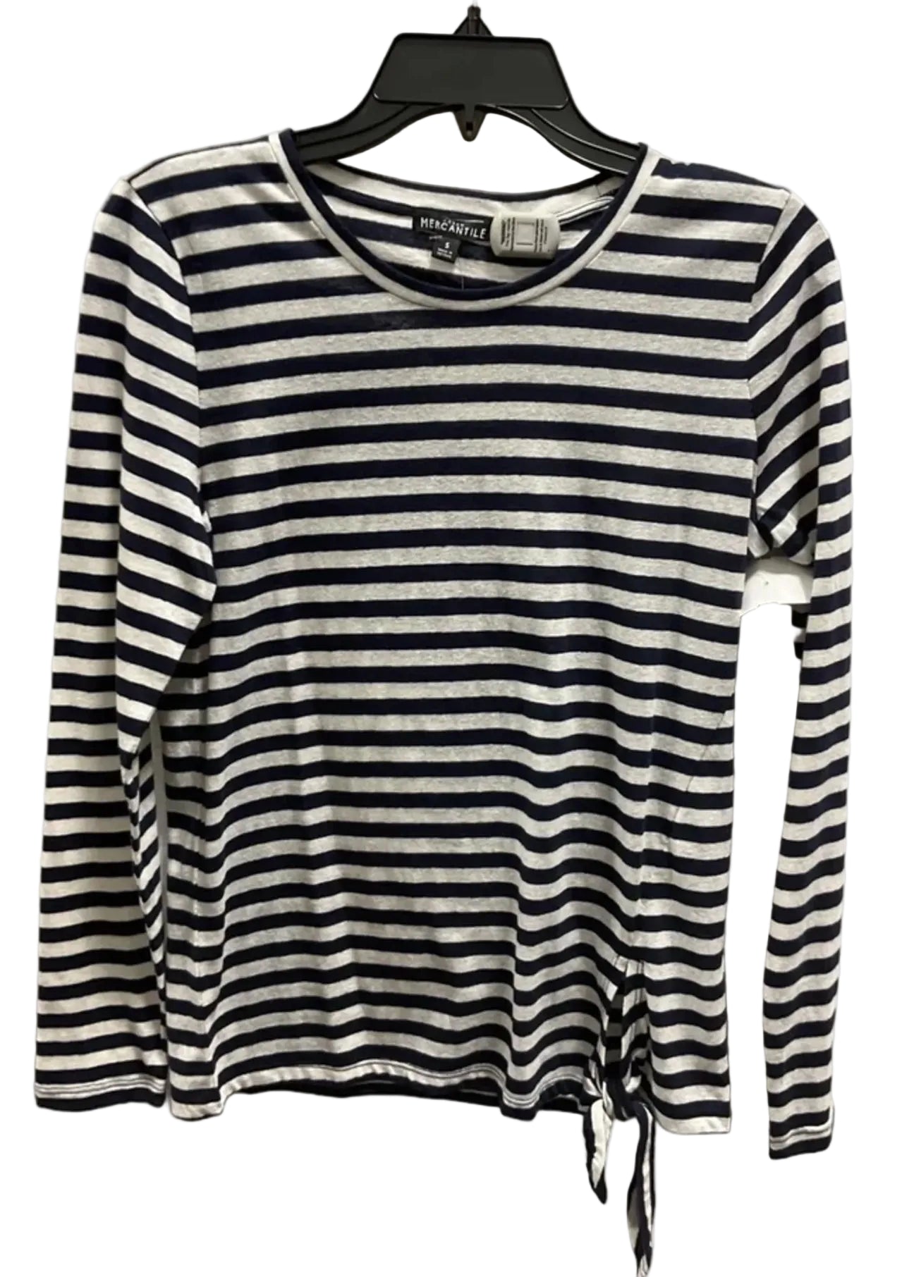 Top Long Sleeve By J. Crew In Striped Pattern, Size: S