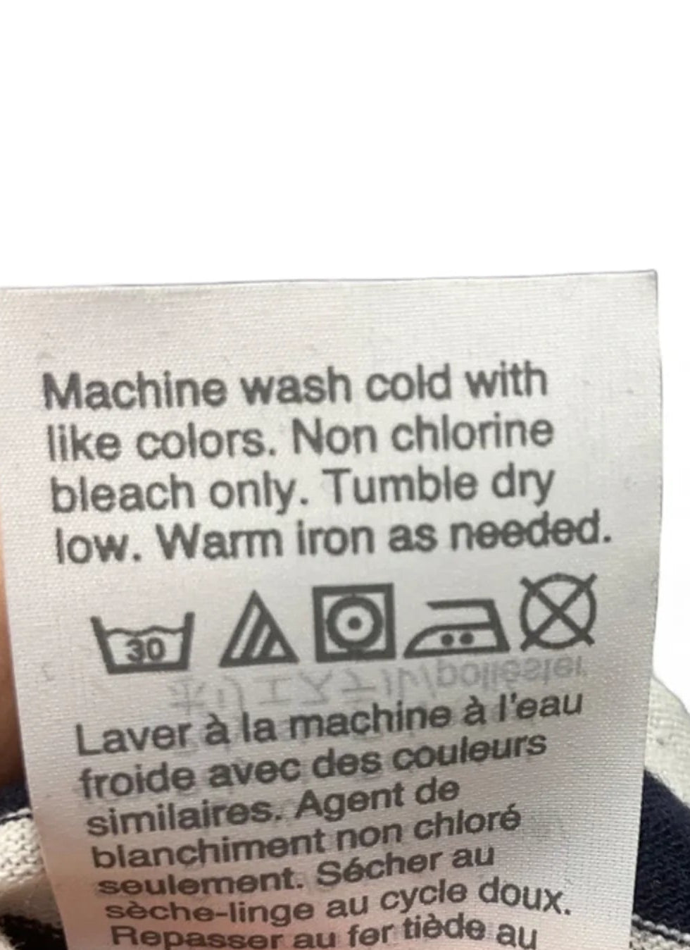 Top Long Sleeve By J. Crew In Striped Pattern, Size: S