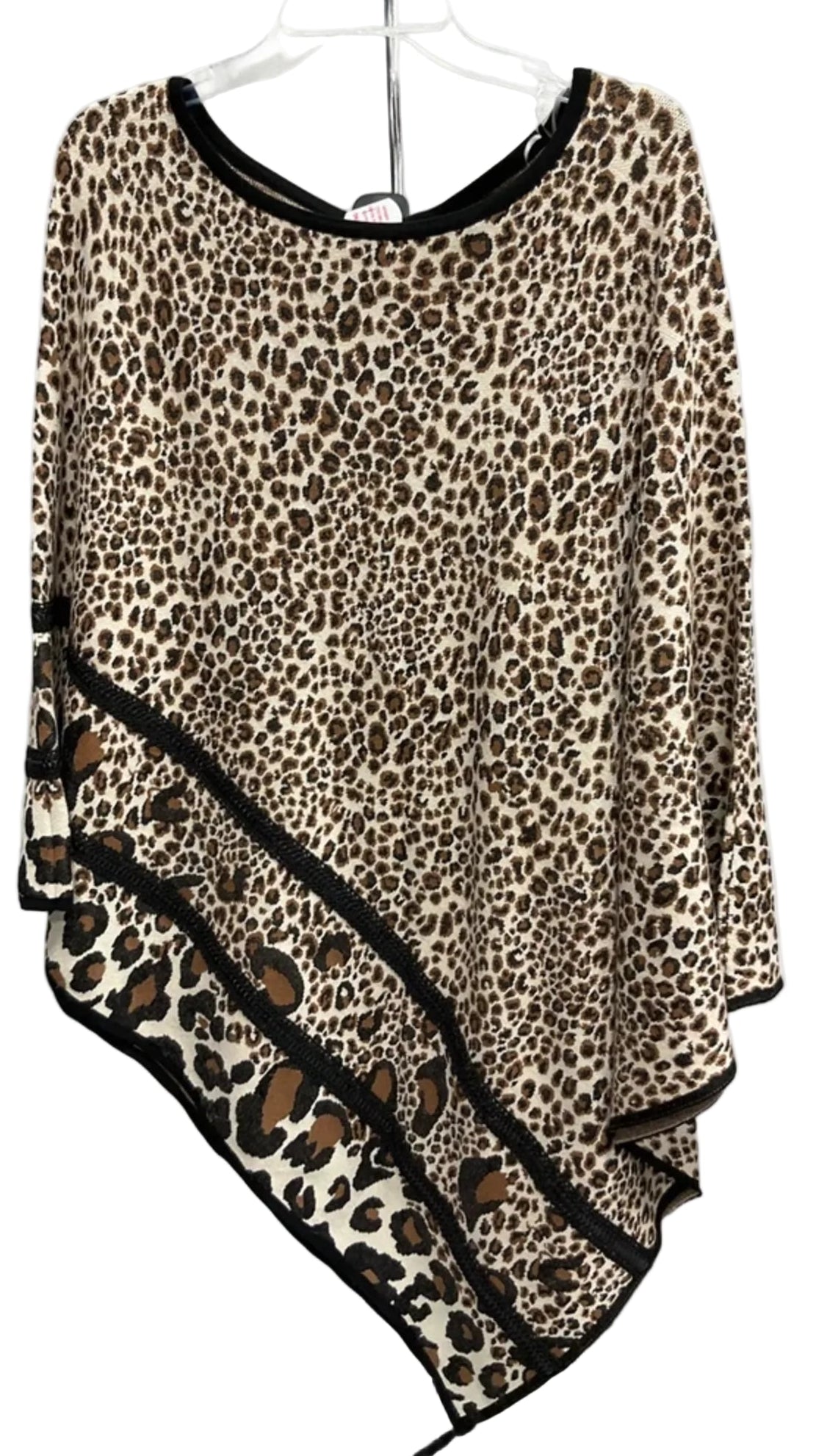 Shawl By Chicos In Animal Print, Size: L