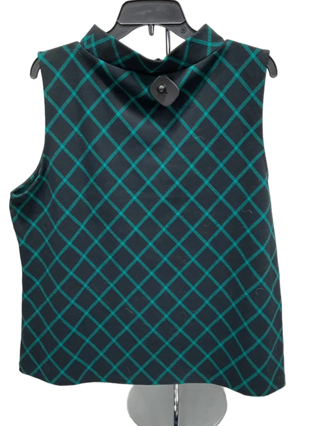 Vest Other By Ann Taylor In Black, Size: Xxl