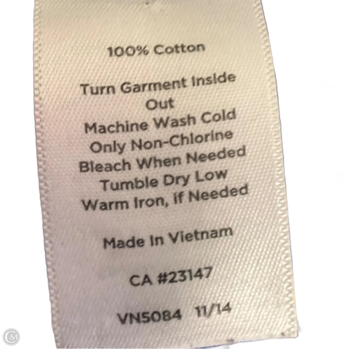 Top 3/4 Sleeve By Talbots In Blue, Size: 1x