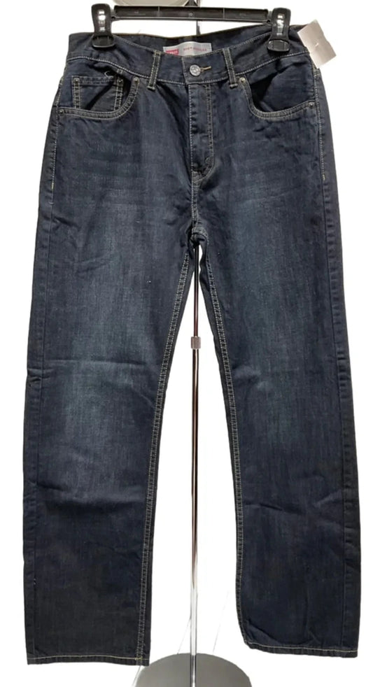 Jeans Boot Cut By Levis In Blue Denim, Size: 10