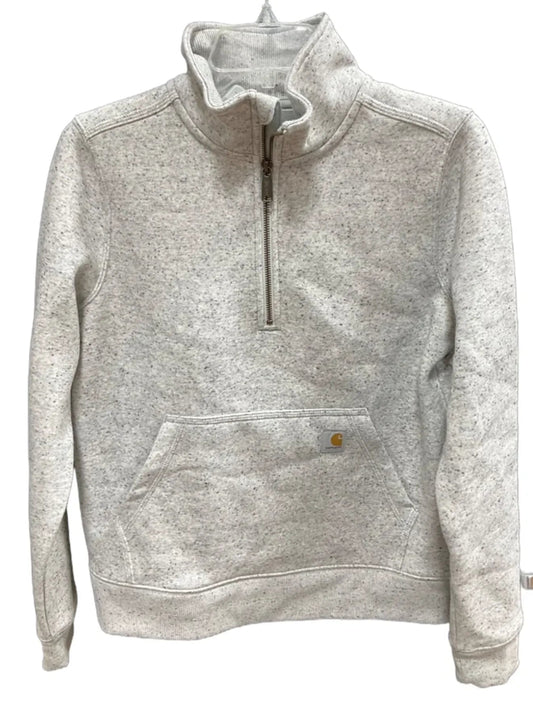 Sweatshirt Collar By Carhartt In Grey, Size: S