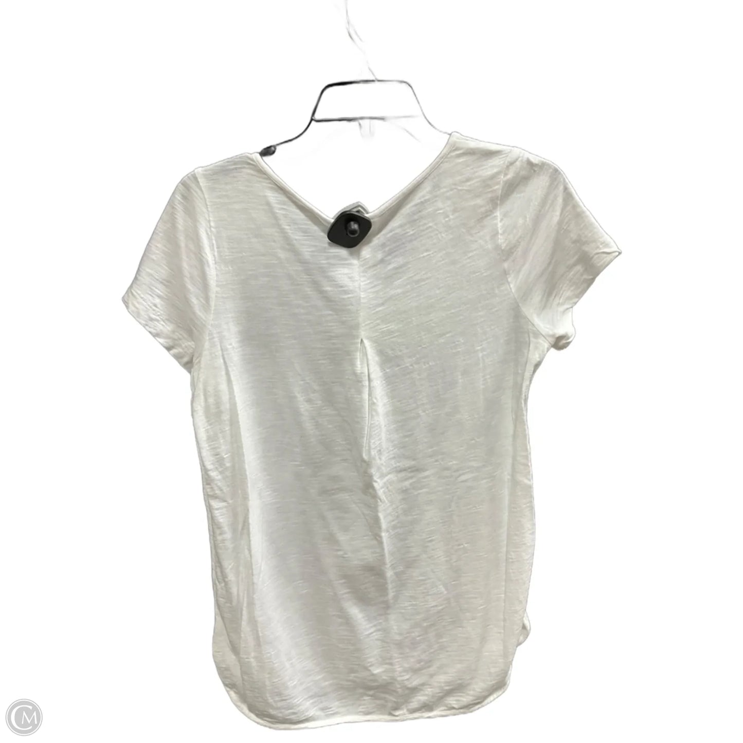 Top Short Sleeve Basic By J. Jill In White, Size: S