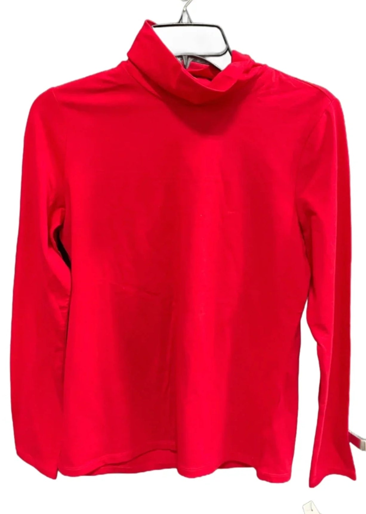 Top Long Sleeve By Talbots In Red, Size: S