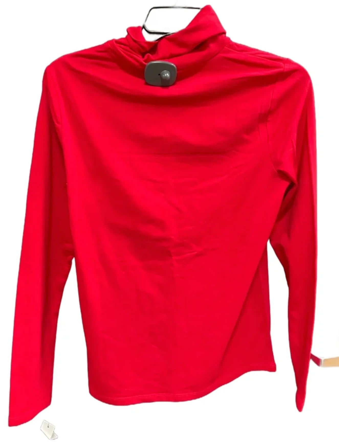 Top Long Sleeve By Talbots In Red, Size: S