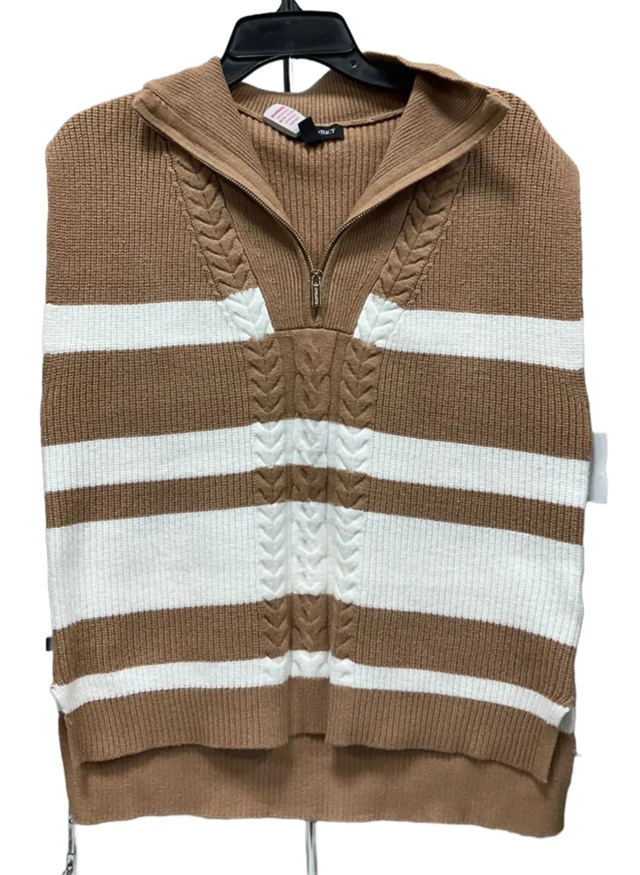 Vest Other By Ellen Tracy In Beige, Size: S