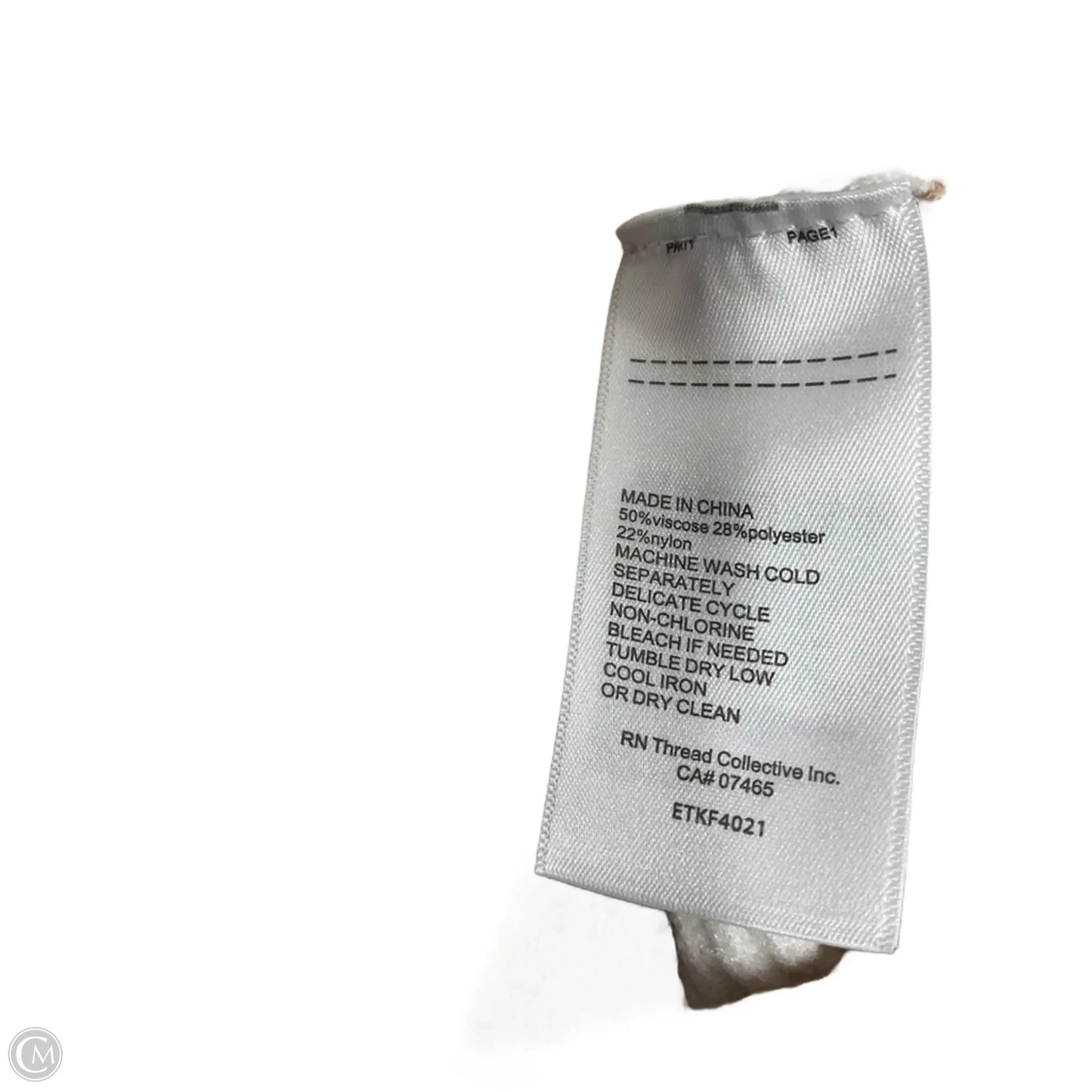 Vest Other By Ellen Tracy In Beige, Size: S