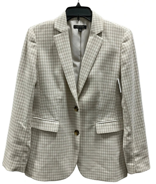 Blazer By Ann Taylor In Beige, Size: 4