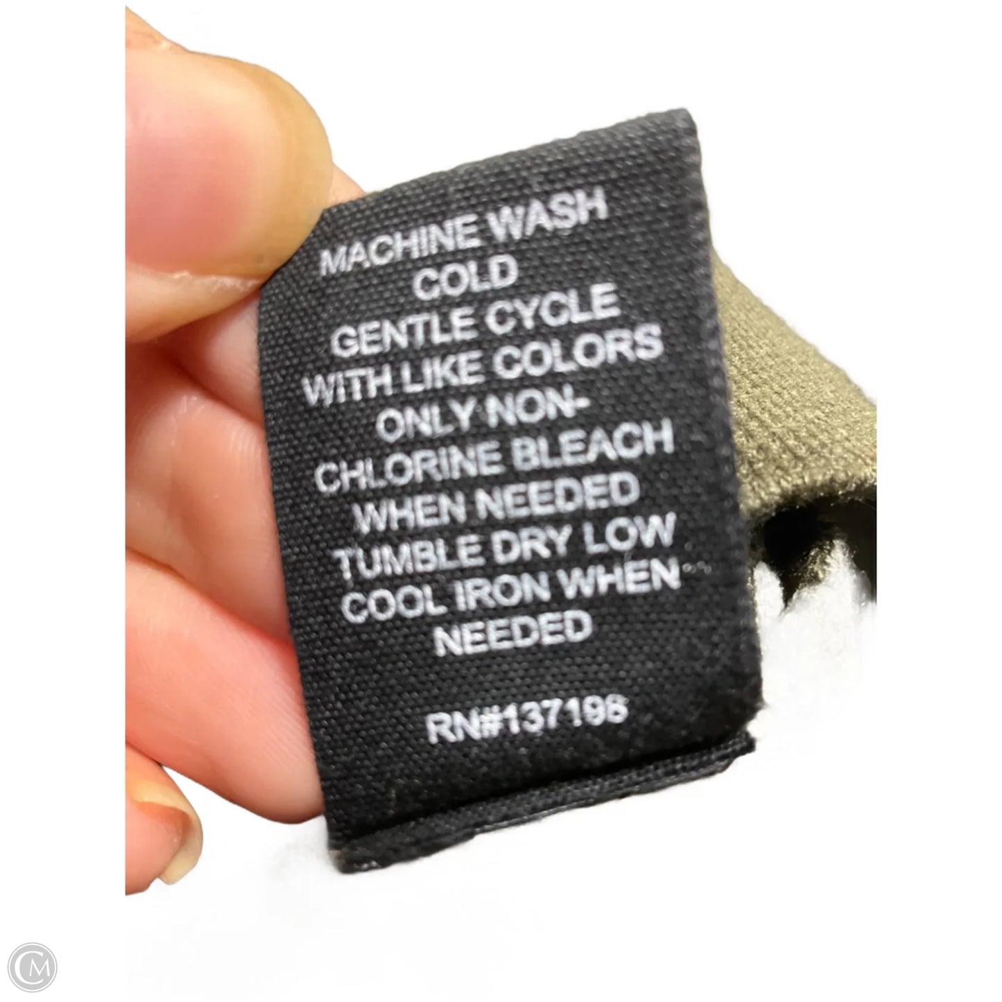 Top Long Sleeve By Marled In Green, Size: Xl