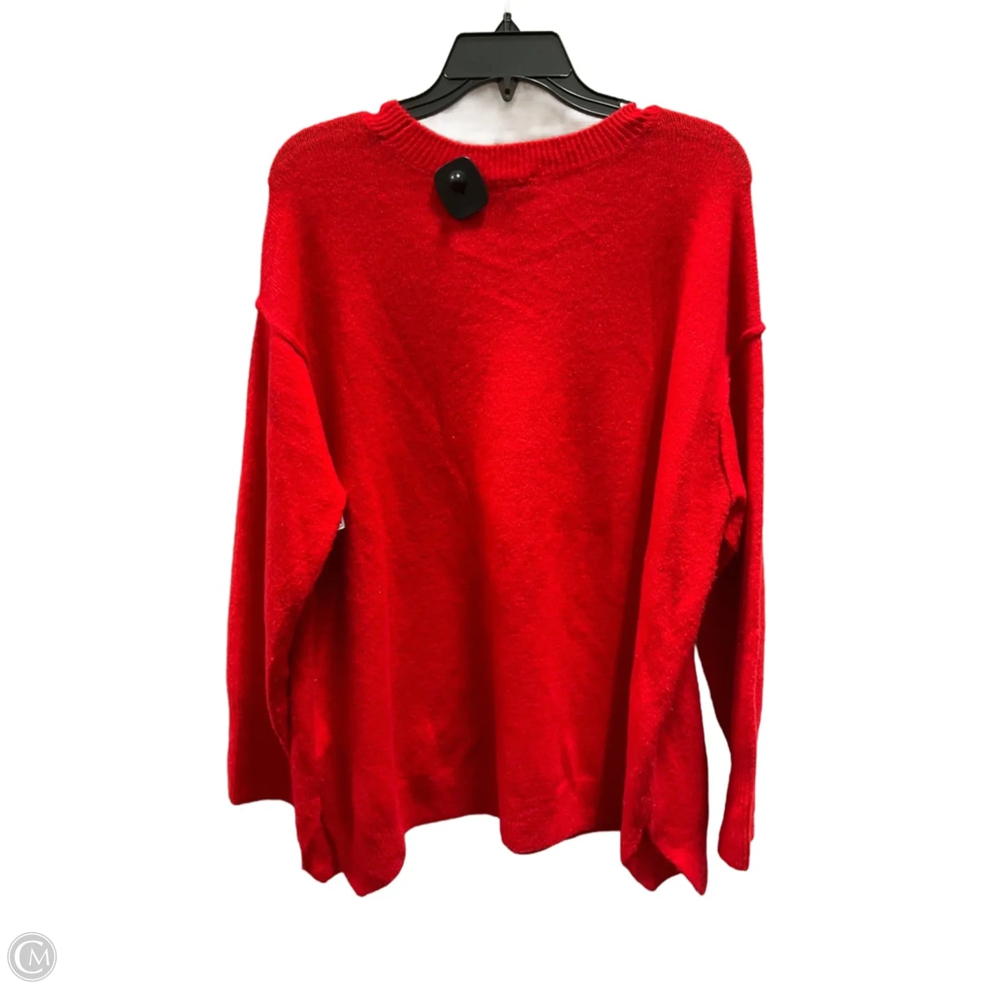 Sweater By Cece In Red, Size: 1x