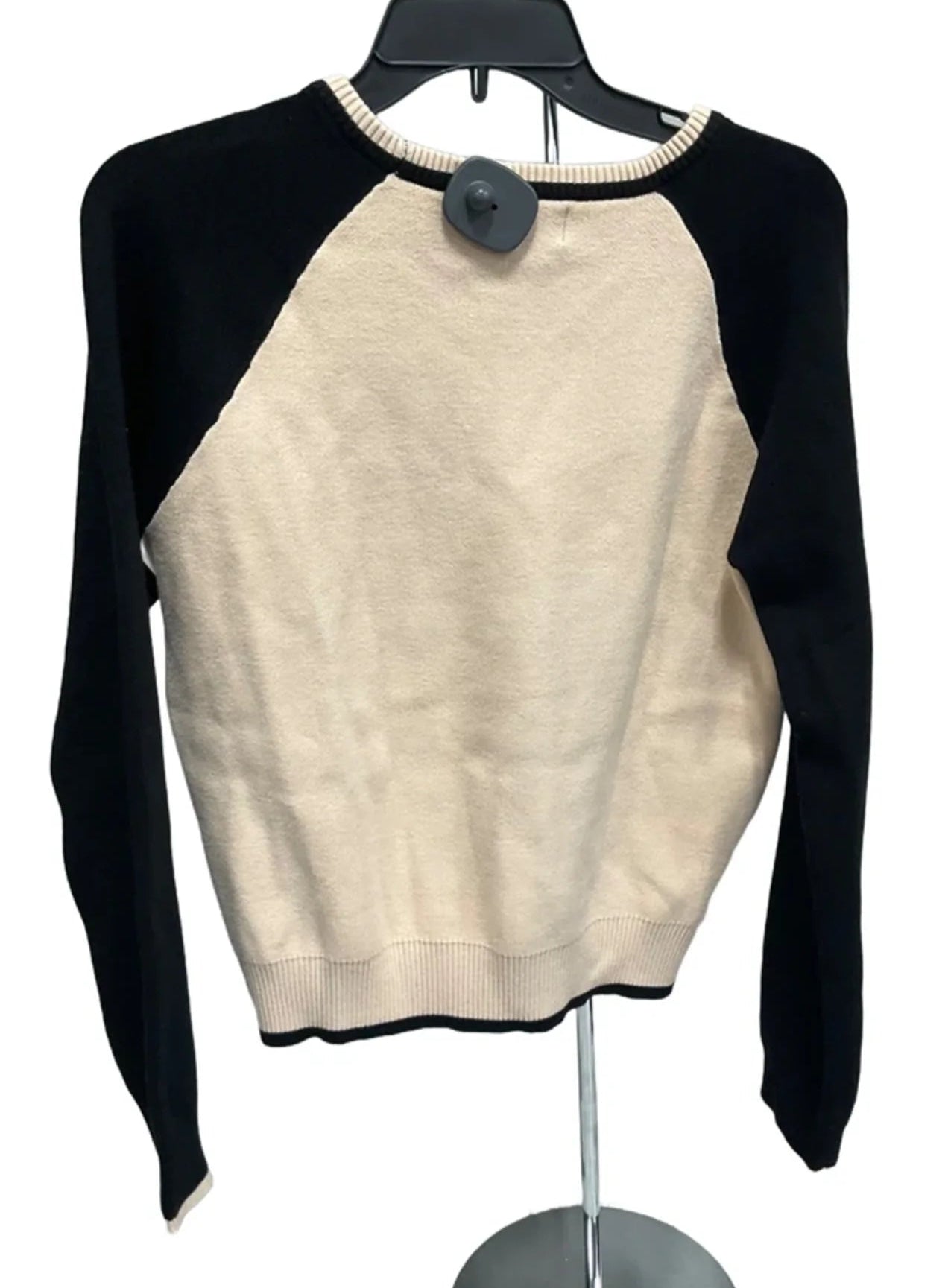 Top Long Sleeve By Monrow In Black, Size: S