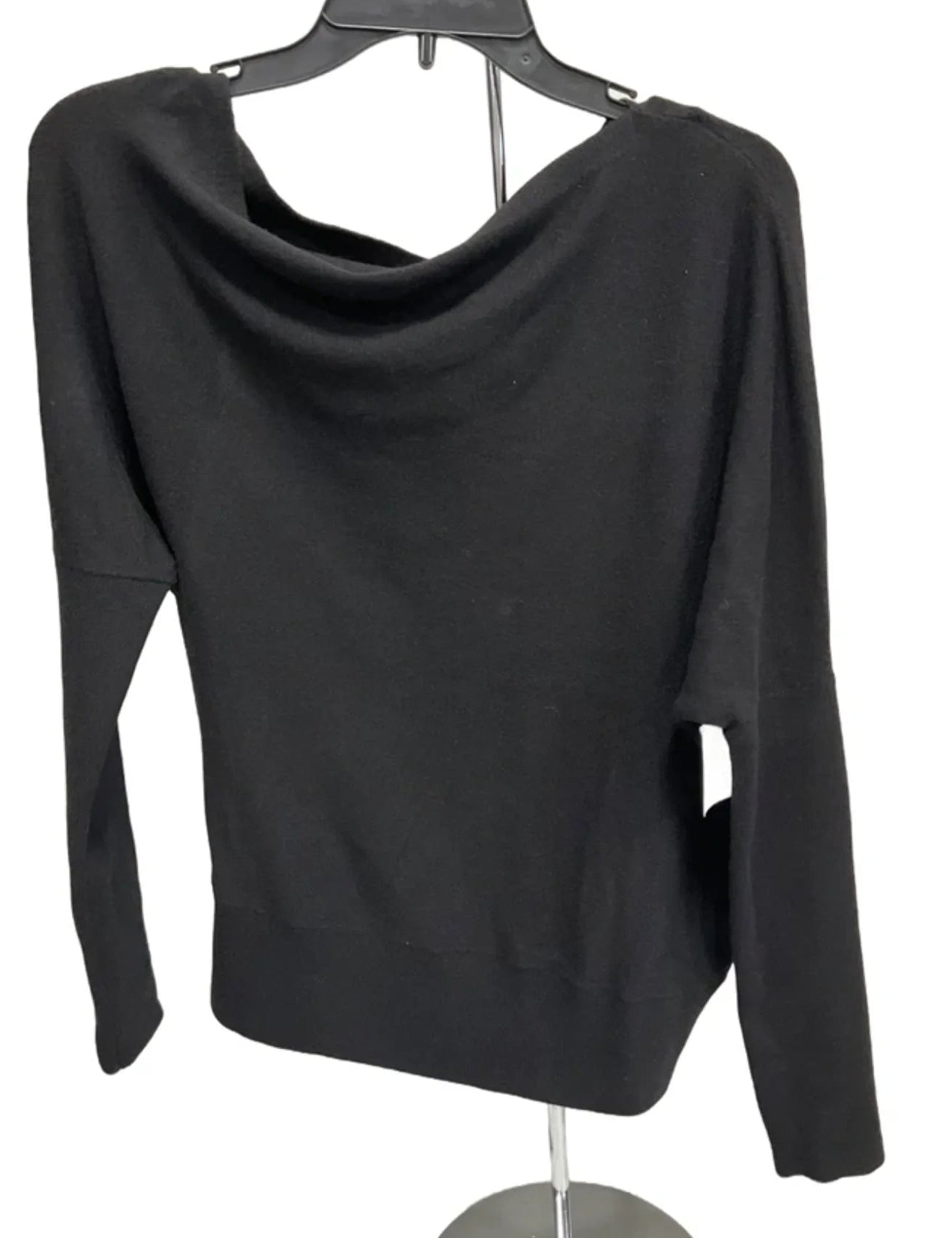 Top Long Sleeve By Express In Black, Size: S