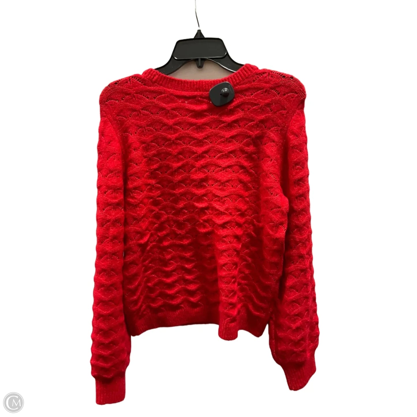 Sweater By Loft In Red, Size: L
