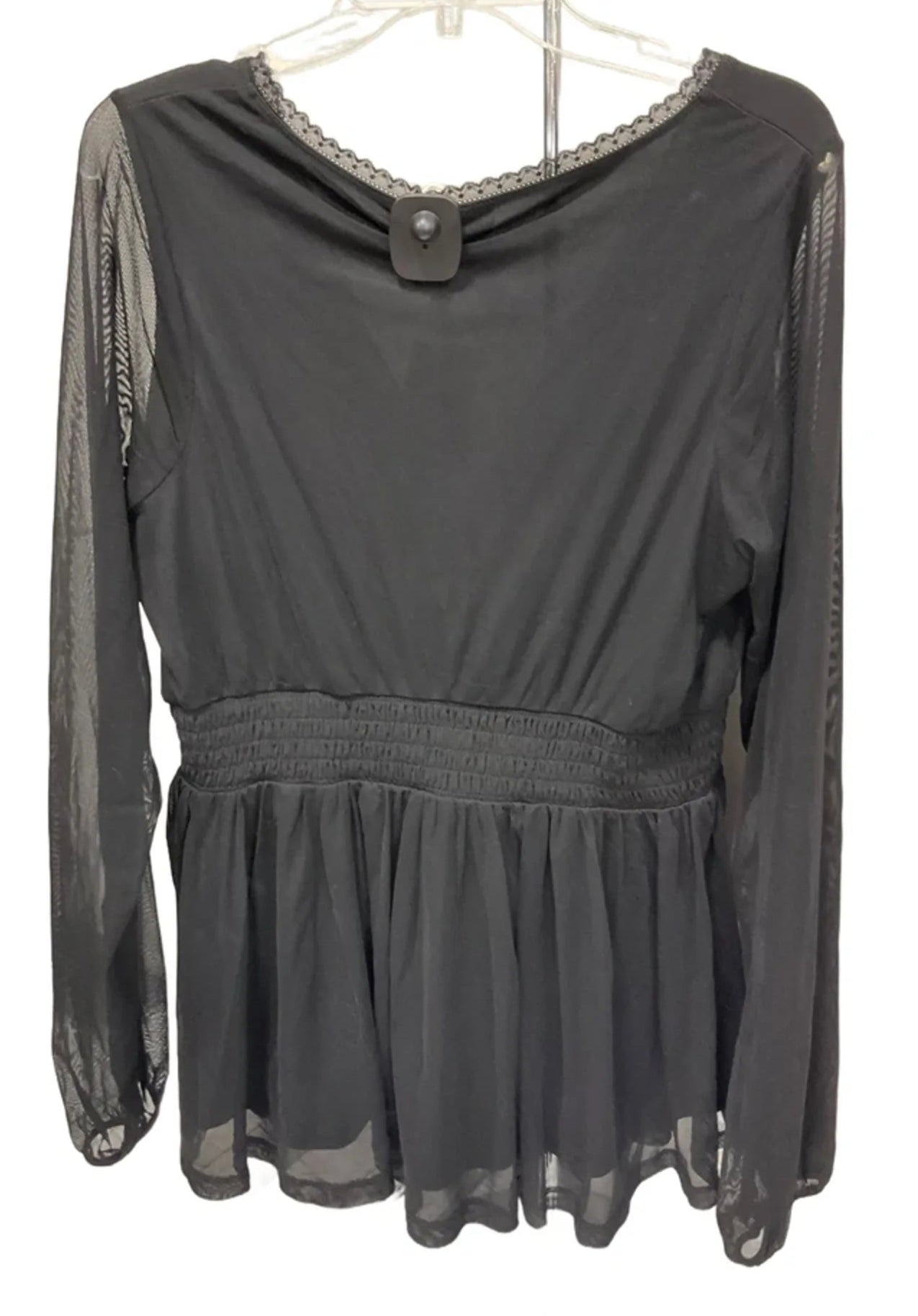 Top Long Sleeve By Torrid In Black, Size: Xl