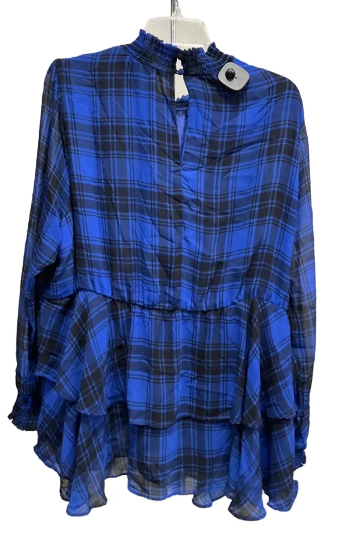 Top Long Sleeve By Torrid In Blue, Size: Xl