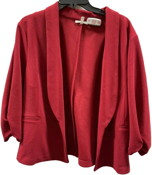 Cardigan By Maurices In Red, Size: Xxl