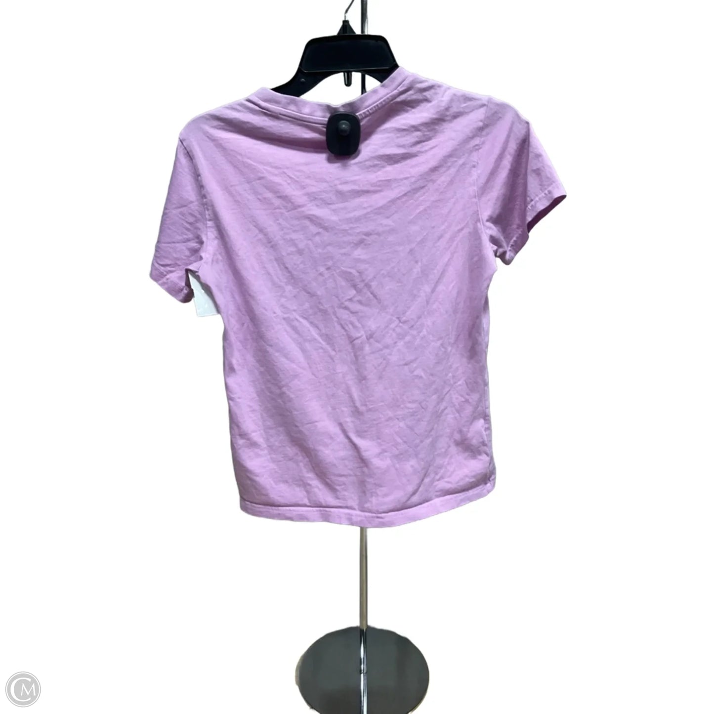 Top Short Sleeve By Adidas In Purple, Size: S