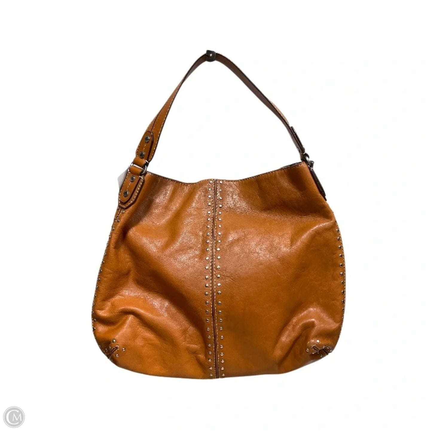 Handbag Leather By Michael By Michael Kors, Size: Large
