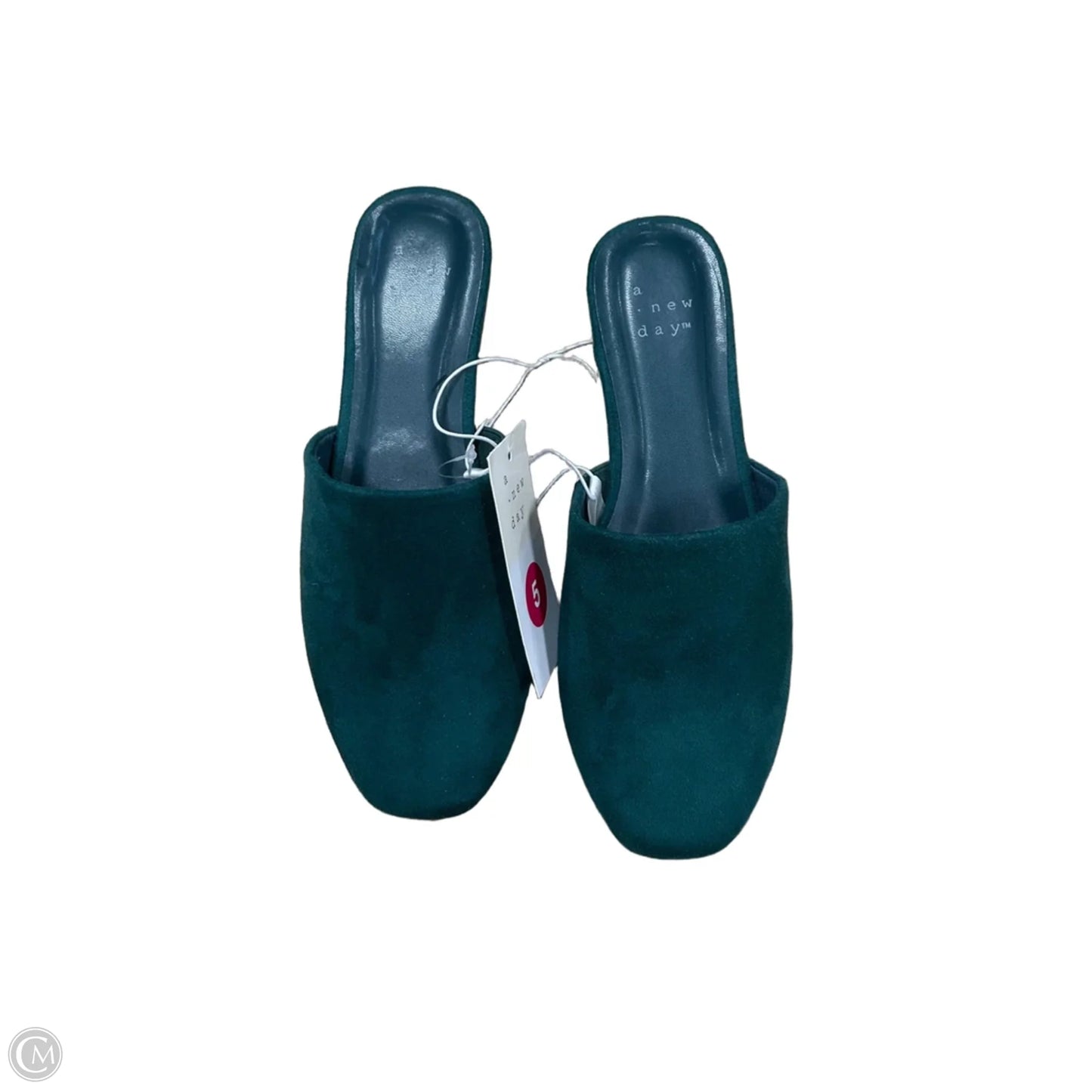 Shoes Flats By A New Day In Green, Size: 5