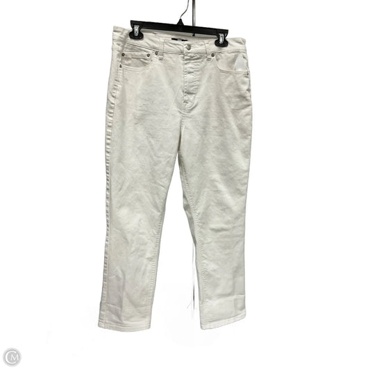 Jeans Designer By Frye In White, Size: 10