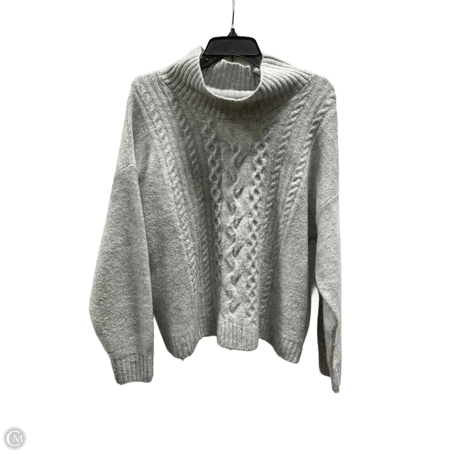 Top Long Sleeve By Gap In Grey, Size: L