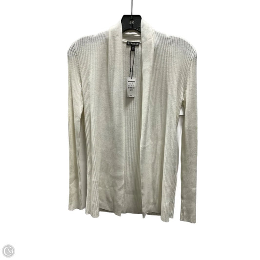 Cardigan By Express In White, Size: Xs
