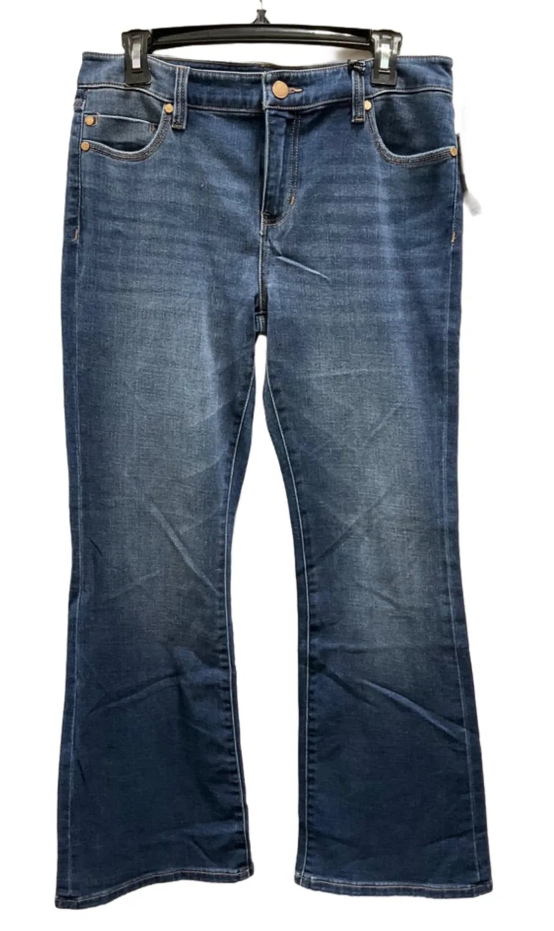 Jeans Boot Cut By Liverpool In Blue Denim, Size: 6