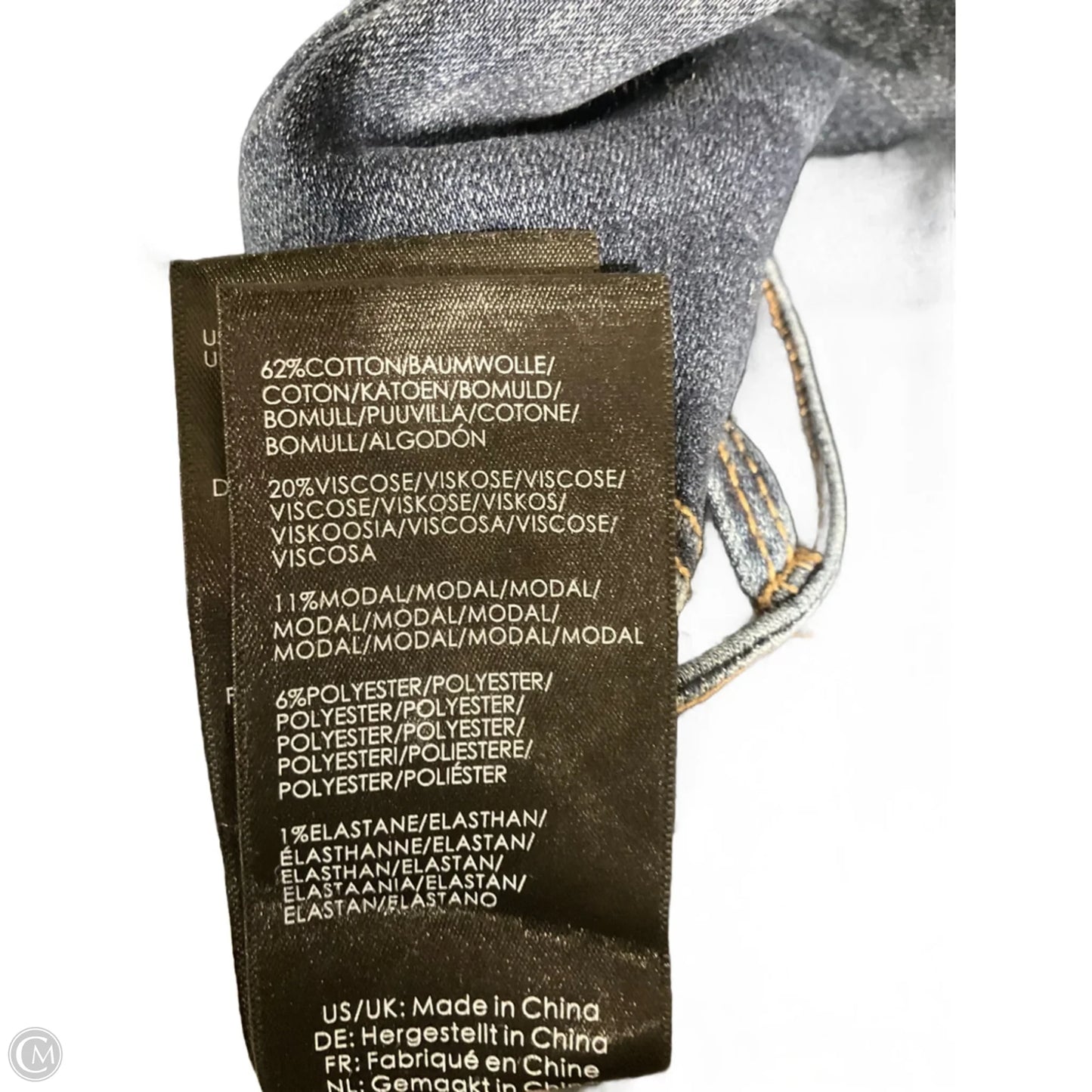 Jeans Boot Cut By Liverpool In Blue Denim, Size: 6