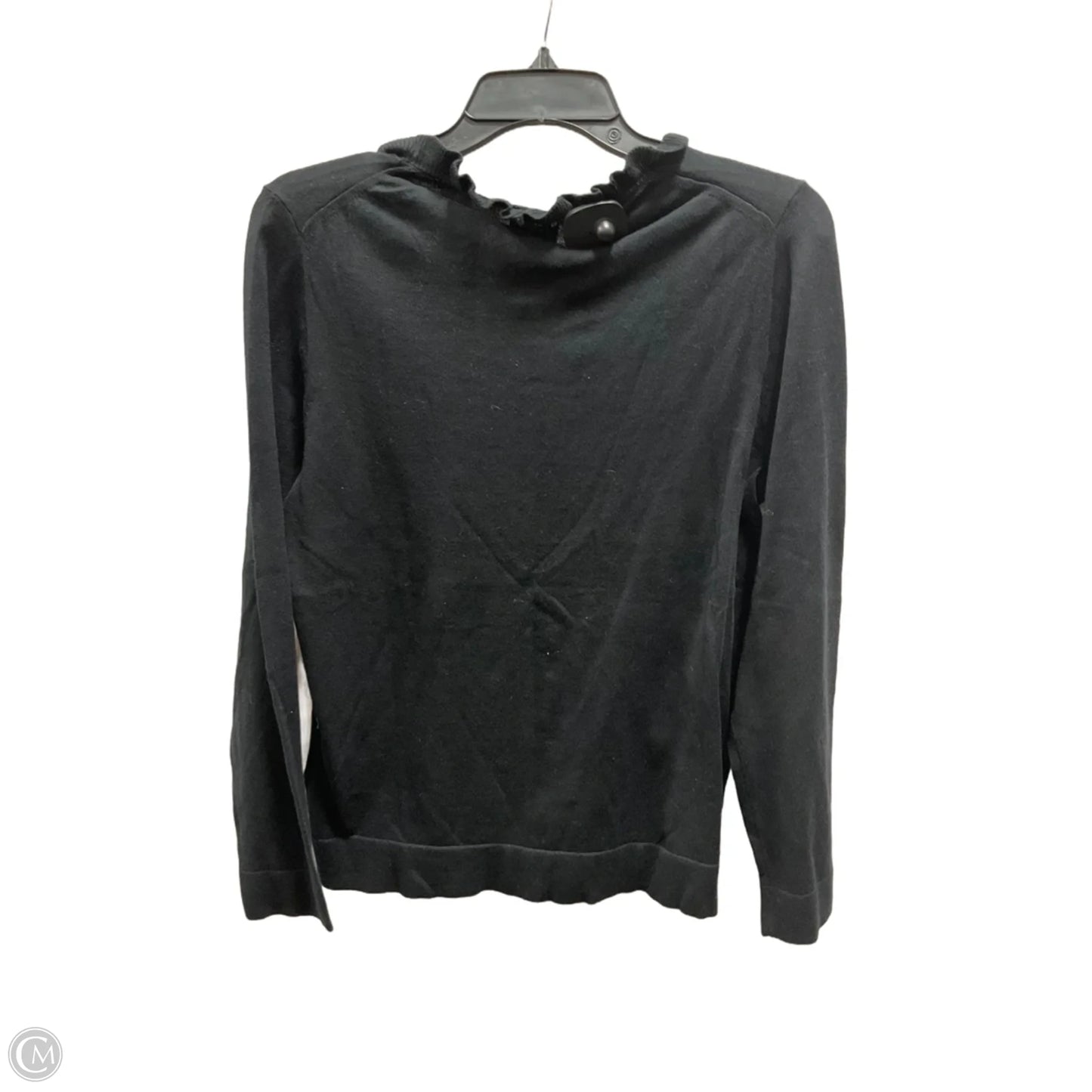 Top Long Sleeve By J. Crew In Black, Size: M
