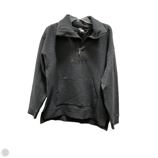 Top Long Sleeve By Zella In Grey, Size: M