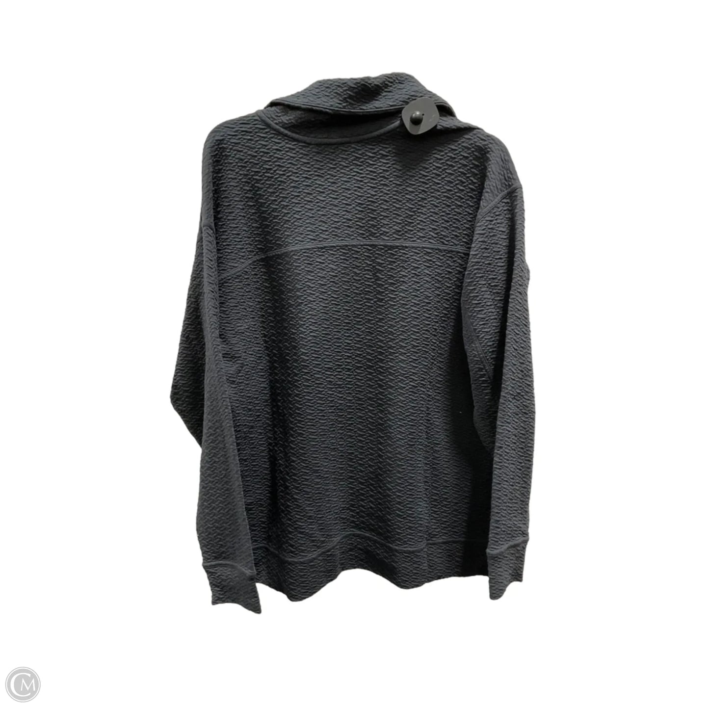 Top Long Sleeve By Zella In Grey, Size: M