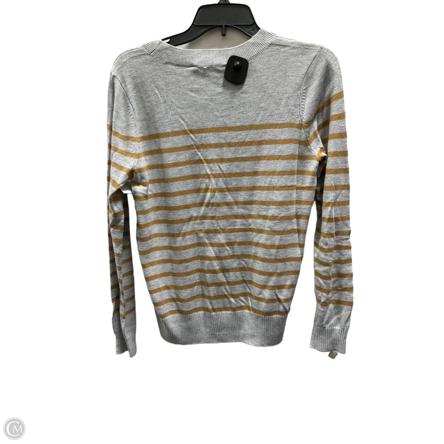 Top Long Sleeve By Loft In Grey, Size: M